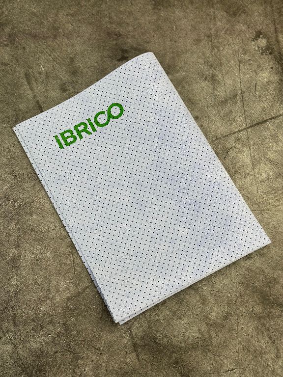 Салфетка IBRICO с перфорацией (голубой) 40х55см.