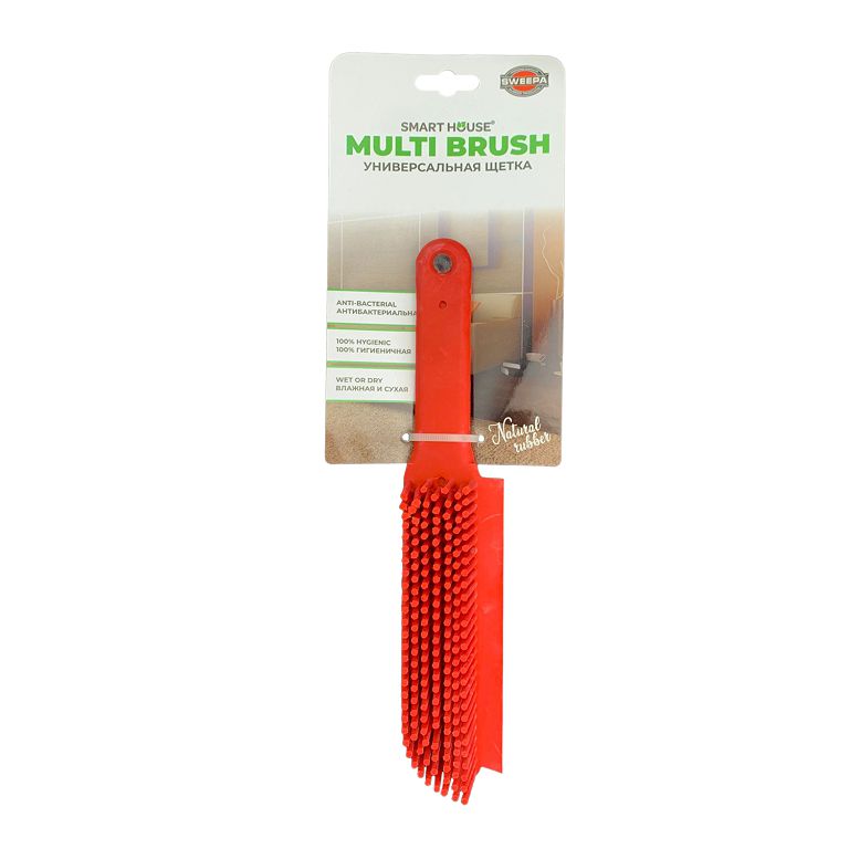 Щетка mini + скребок RS100 (красный)