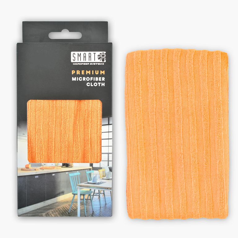 Комплект Салфетка Макси 40х40 (оранжевый) серия "Premium"